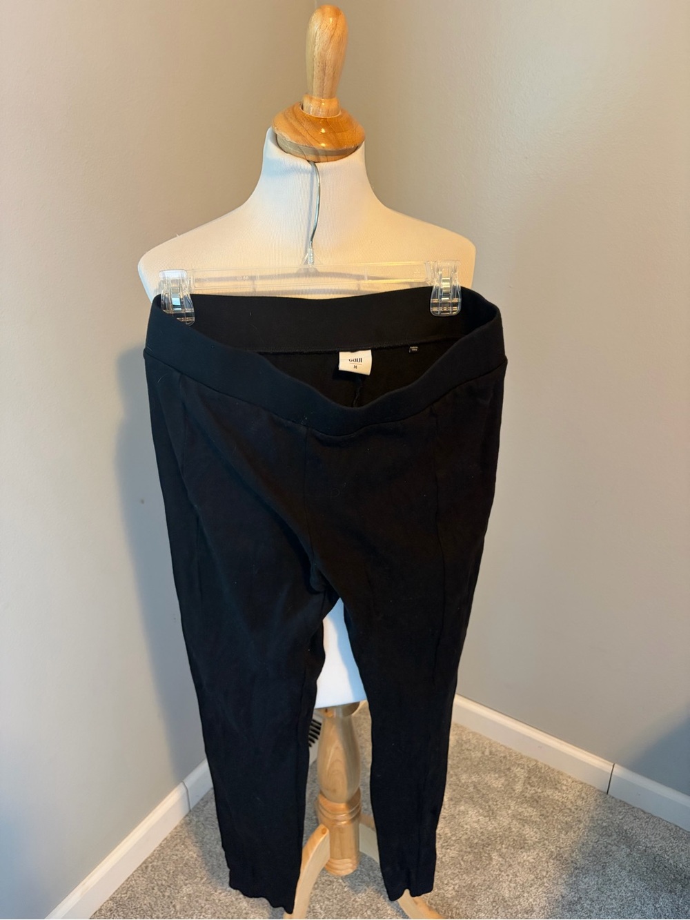 CAbi Black Ponte Sleek Leggings #3211